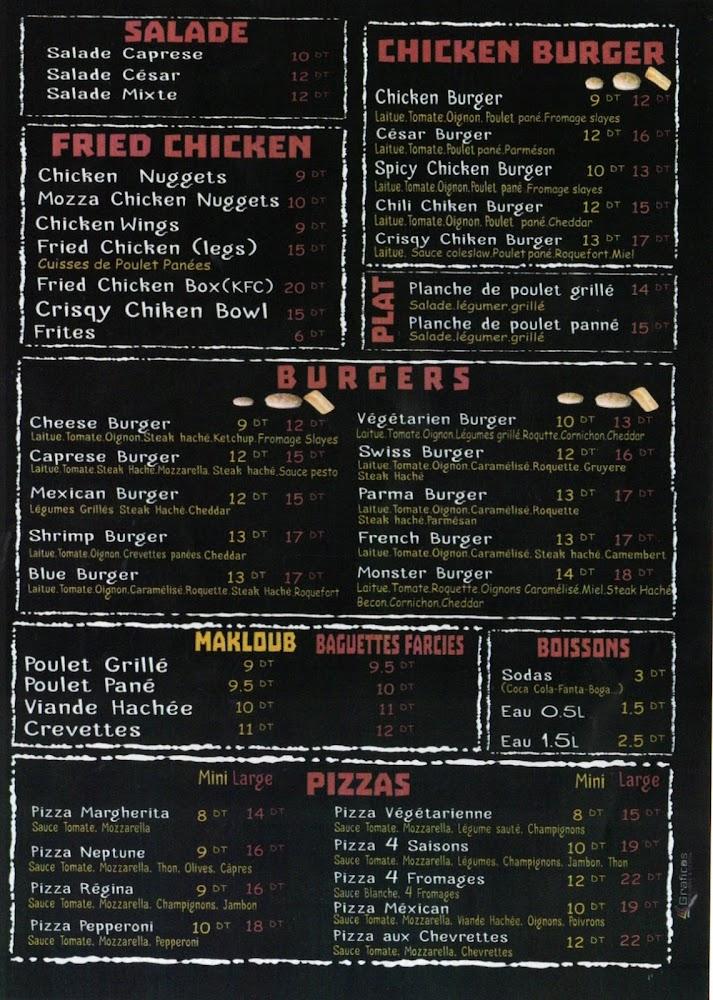 Burger Home Hammamet Menu image 1
